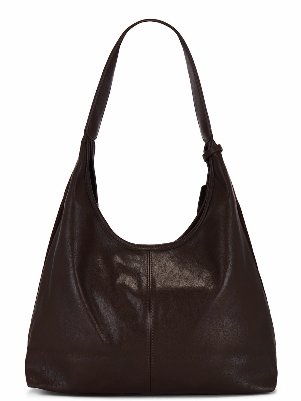 8 Other Reasons Dark Brown Slouch Suede Bag - Picture 3 of 4